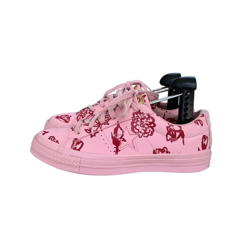 Converse x Shrimps Women's One Star Ox Powder Pink Sneakers Size 7.5